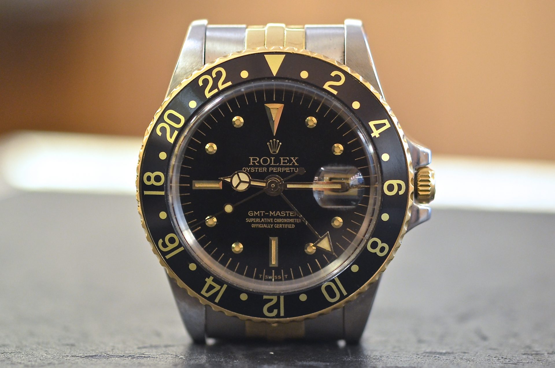 Rolex GMTMaster ref. 1675 F Acciaio e Oro Tempus Orologi Rolex GMTMaster ref. 1675 F Acciaio e Oro Tempus Orologi
