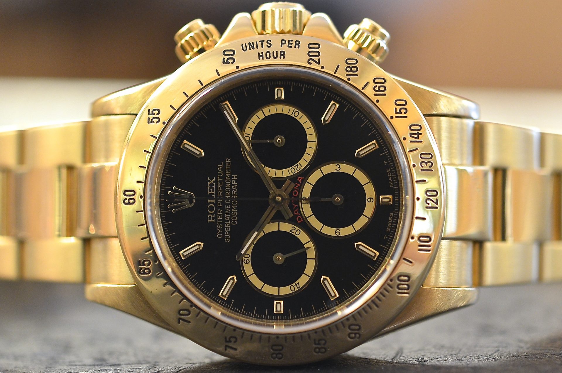 Rolex Daytona ref. 16528 Quattro Scritte in Oro Giallo 18k Tempus Orologi Rolex Daytona ref. 16528 Quattro Scritte in Oro Giallo 18k Tempus Orologi