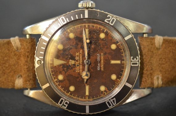 Rolex Submariner ref. 5508 Quadrante Marrone in Acciaio