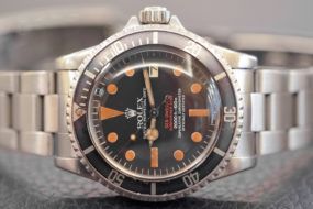 Rolex Sea Dweller ref. 1665 DRSD Doppia Scritta Rossa con Patina in Acciaio  | Tempus Orologi