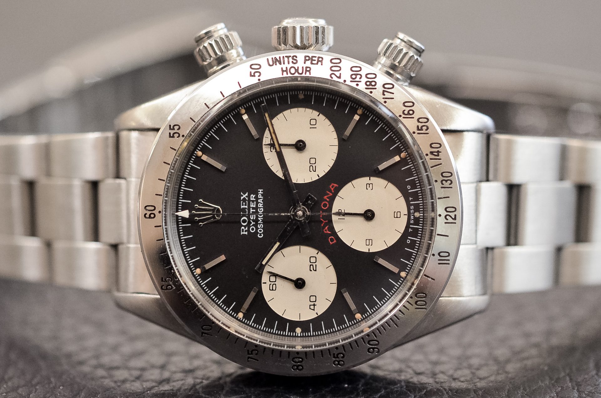 Rolex Daytona ref. 6265 Sigma Scritta Rossa in Acciaio | Tempus Orologi