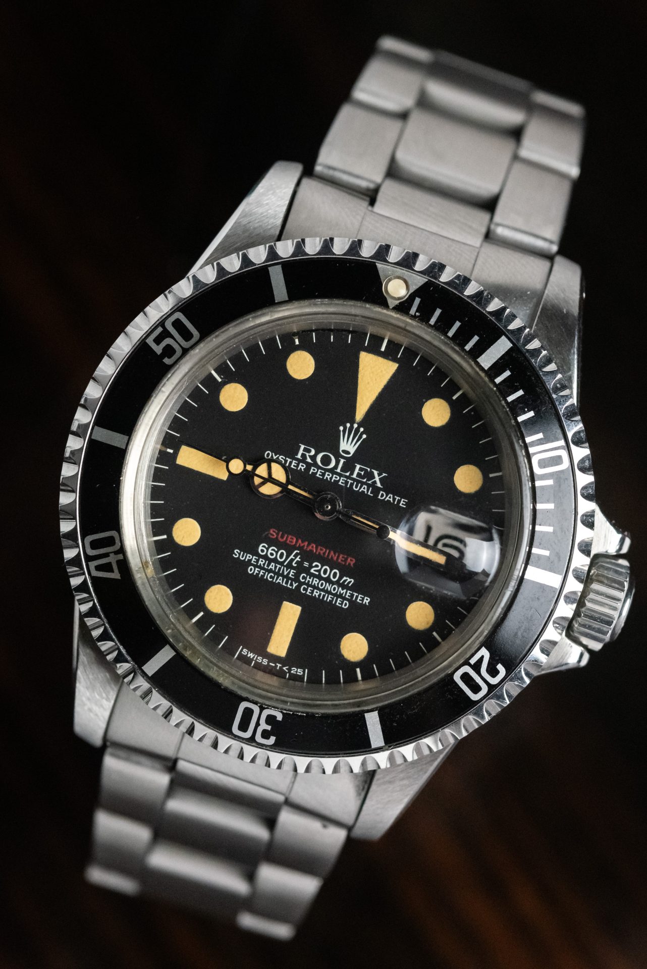 Rolex Submariner ref. 1680 Scritta Rossa in Acciaio con Garanzia Tempus Orologi
