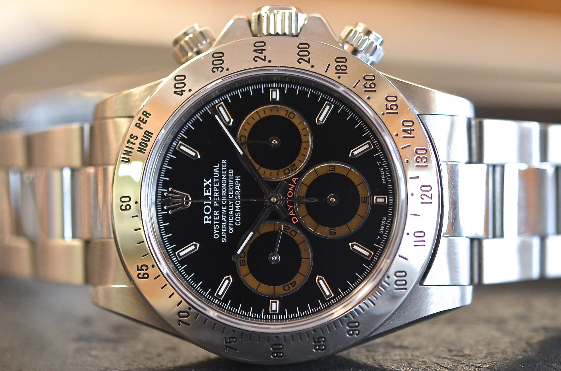 Rolex Rolex Daytona ref. 16520 Seriale W Compax Brown in Acciaio Completo