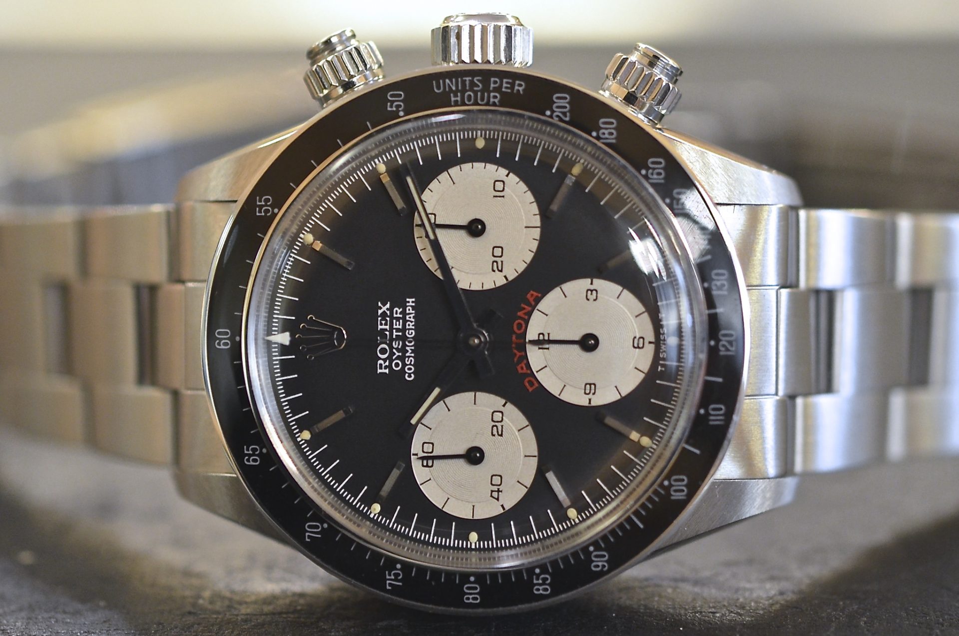 Rolex Daytona ref. 6263 Scritta Rossa in Acciaio con Garanzia e Service |  Tempus Orologi