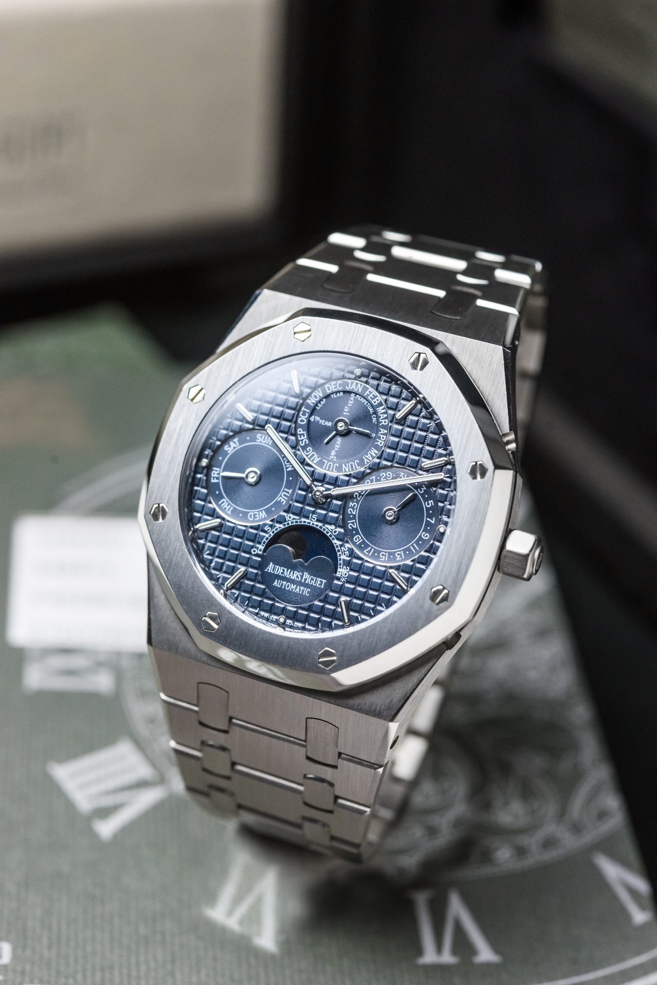 Audemars Piguet Royal Oak ref. 25820 Calendario Perpetuo in Acciaio  Completo | Tempus Orologi