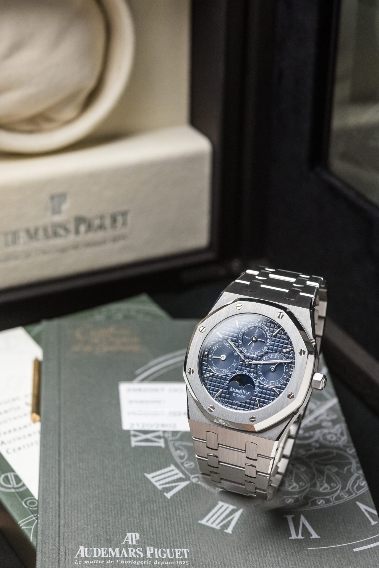 Audemars Piguet Royal Oak ref. 25820 Calendario Perpetuo in Acciaio  Completo | Tempus Orologi
