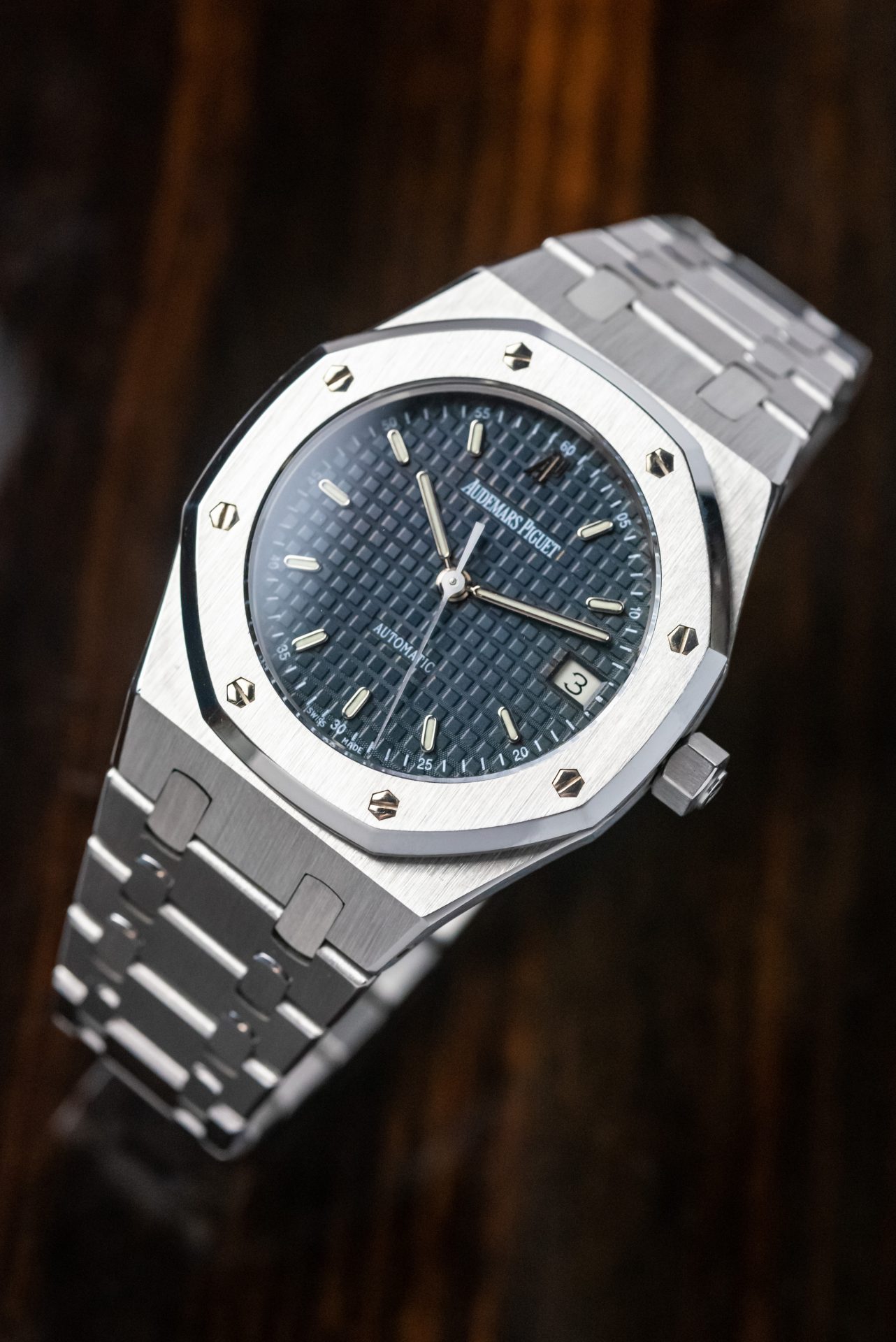 Audemars Piguet Royal Oak ref 14790 in Acciaio Quadrante Blu | Tempus  Orologi