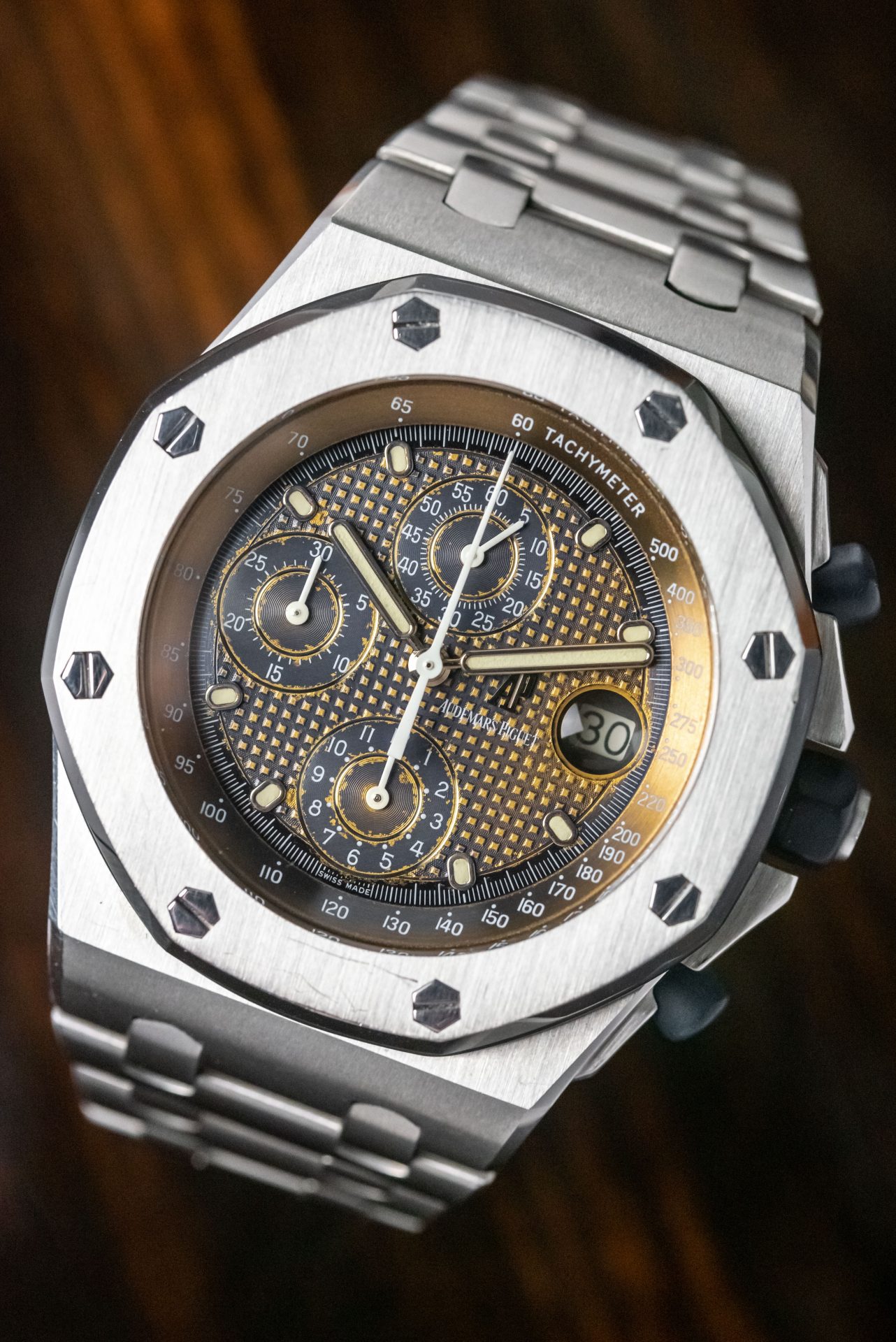 Audemars Piguet Royal Oak OffShore ref. 25721ST Tropicale in Acciaio Tempus Orologi
