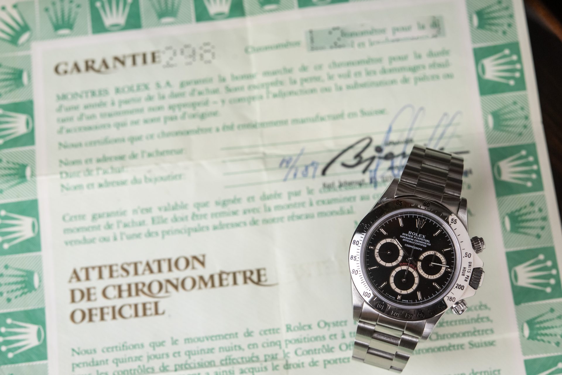 Rolex Daytona ref. 16520 Floating Seriale L in Acciaio con Garanzia |  Tempus Orologi