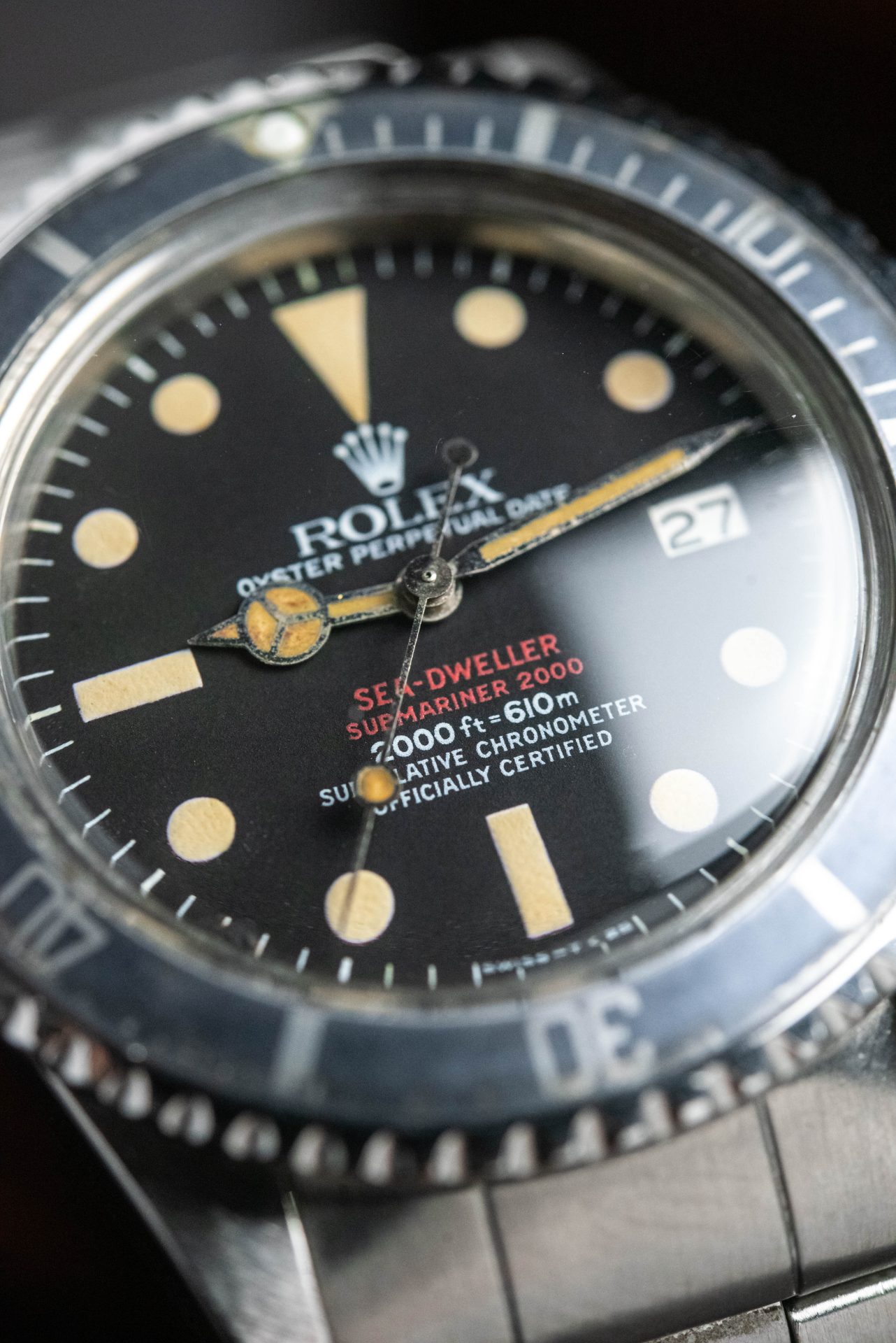 Rolex doppia deals scritta rossa